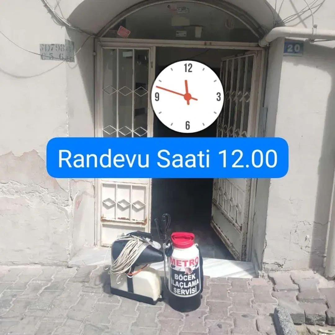 Metro Böcek İlaçlama - Saha Çalışması 40